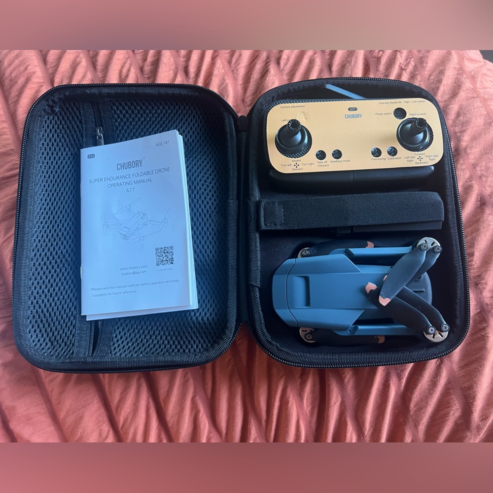 Blue and Black VR Drone Set